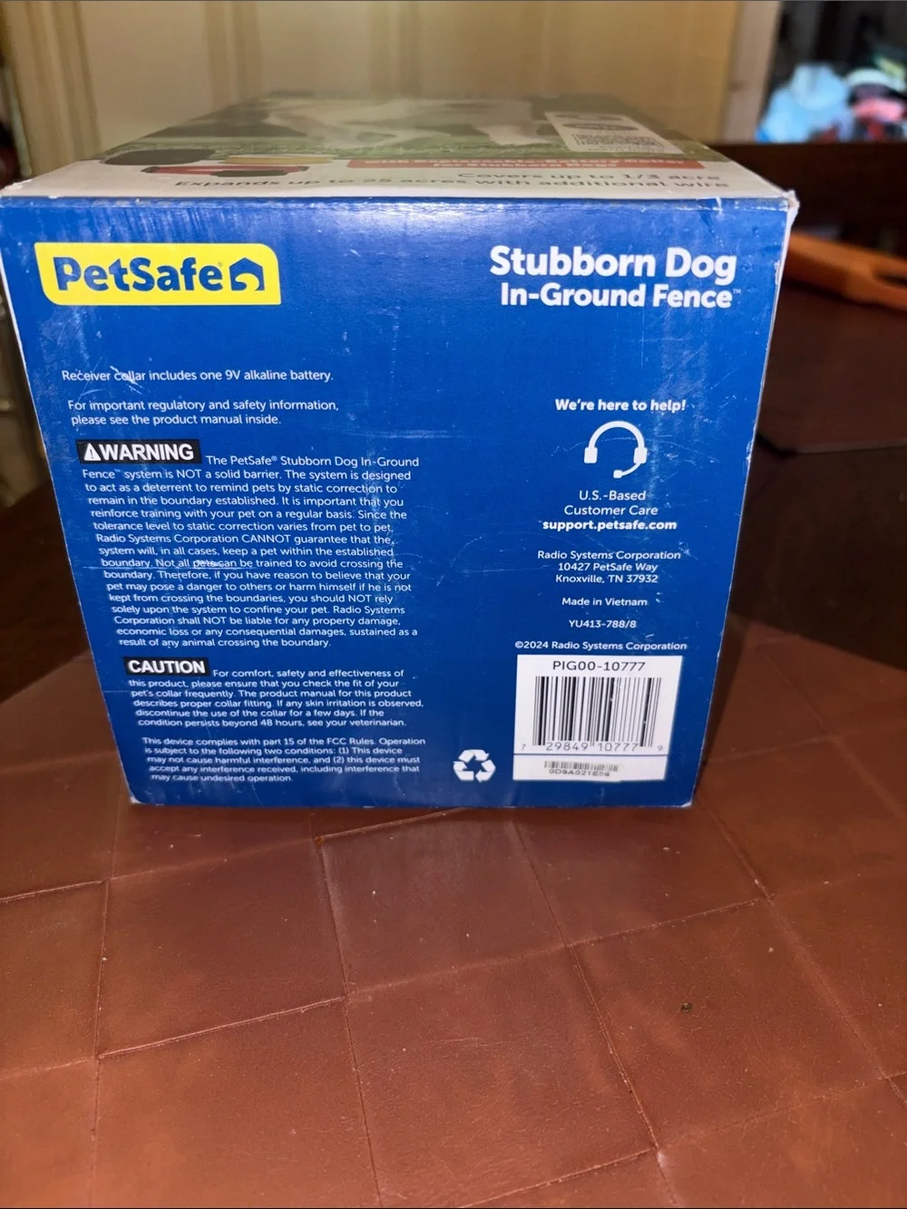PetSafe Stubborn Dog In-Ground Fence Pig000-10777 NSIB